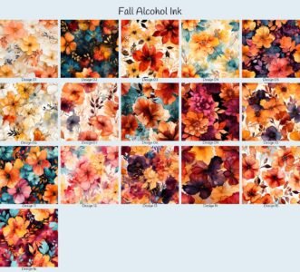 Fall Alcohol Flowers