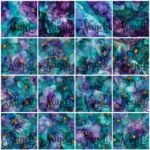 Alcohol Ink Teal Purple