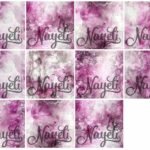 Floral Mandala fuchsia