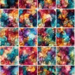 Cracked intense rainbow