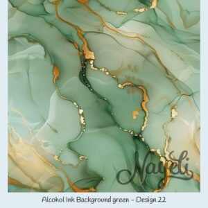 Alcohol Ink Background green – Bild 23