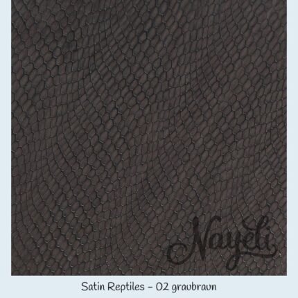 Studio Cut · Satin Reptiles · 02 graubraun