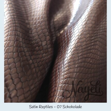 Studio Cut · Satin Reptiles · 07 schokolade