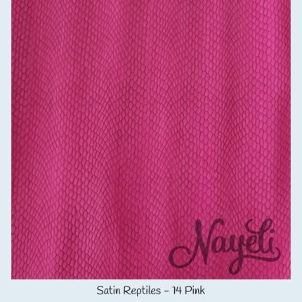 Studio Cut · Satin Reptiles · 14 pink
