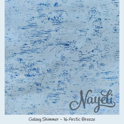 Studio Cut · Galaxy Shimmer · 16 Arctic Breeze