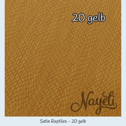 Studio Cut · Satin Reptiles · 20 gelb