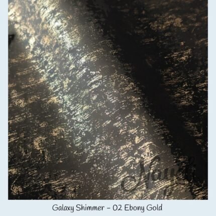 Studio Cut · Galaxy Shimmer · 02 Ebony Gold