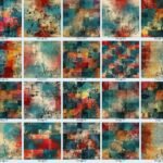 Turquoise Amber Layers