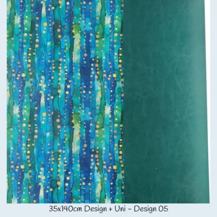 Kunstleder 35x140cm Design + Uni