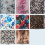 Kunstleder  50x70 Design Panele