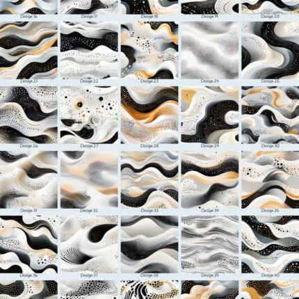 White and Black Waves