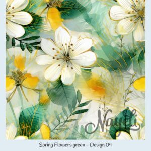 Spring Flowers green – Bild 5