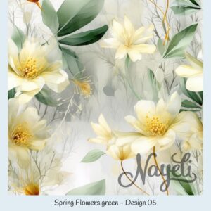Spring Flowers green – Bild 6