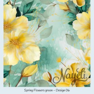 Spring Flowers green – Bild 7