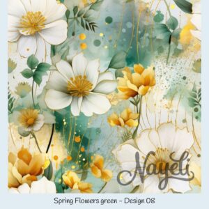 Spring Flowers green – Bild 9