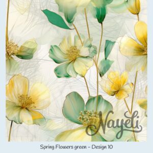 Spring Flowers green – Bild 11