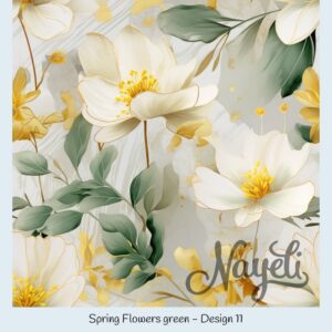 Spring Flowers green – Bild 12