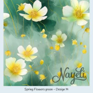 Spring Flowers green – Bild 15