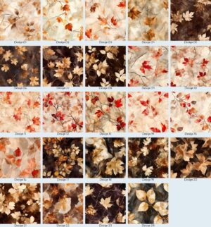 Fall Leaves Earth tones