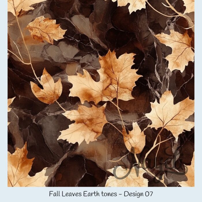 Fall Leaves Earth tones – Bild 8