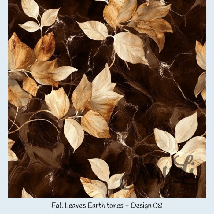 Fall Leaves Earth tones – Bild 9