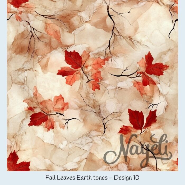 Fall Leaves Earth tones – Bild 11