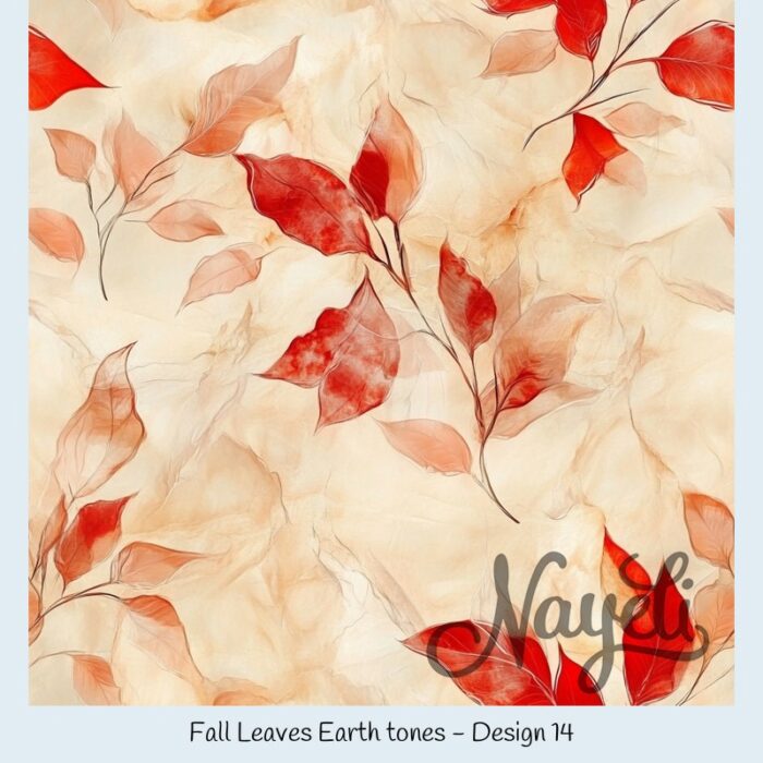 Fall Leaves Earth tones – Bild 15
