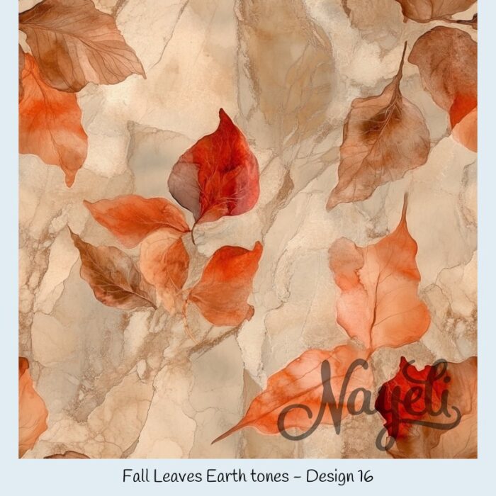 Fall Leaves Earth tones – Bild 17