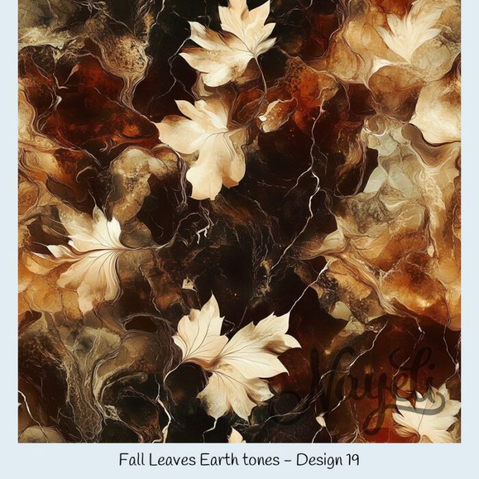 Fall Leaves Earth tones – Bild 20