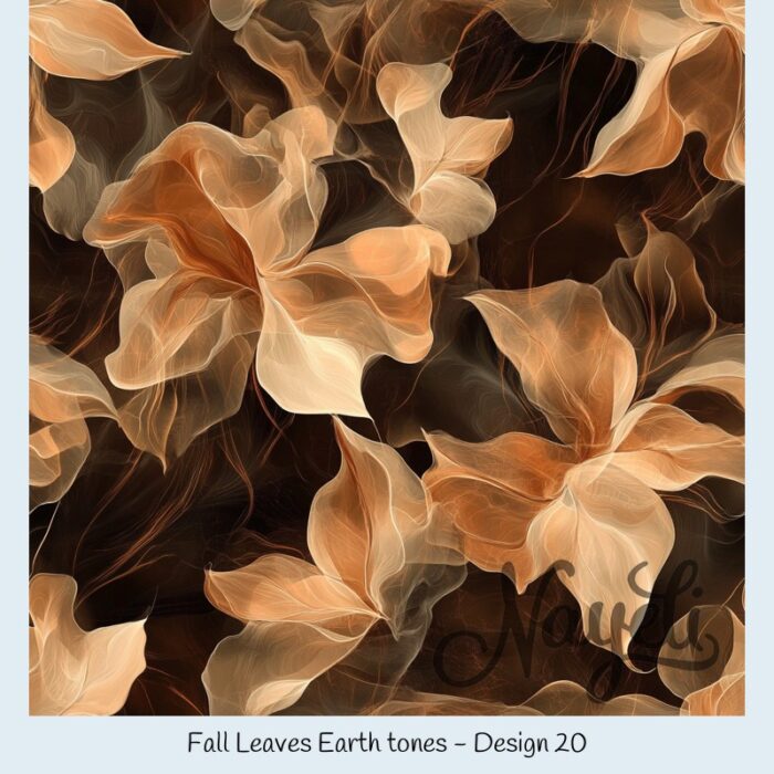 Fall Leaves Earth tones – Bild 21