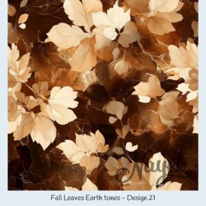 Fall Leaves Earth tones – Bild 22