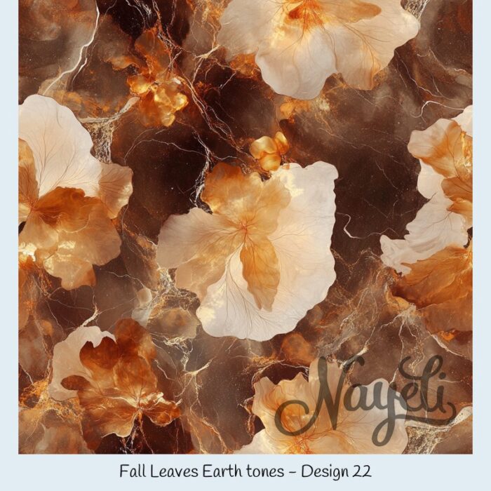 Fall Leaves Earth tones – Bild 23
