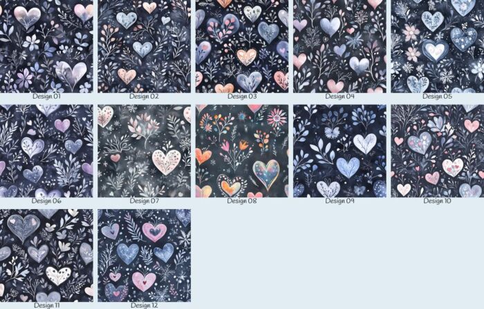 Hearts grey – Bild 1