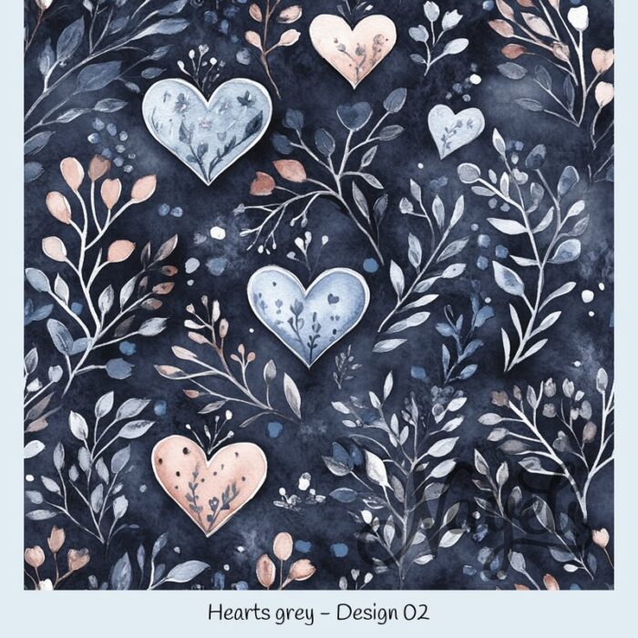 Hearts grey – Bild 3