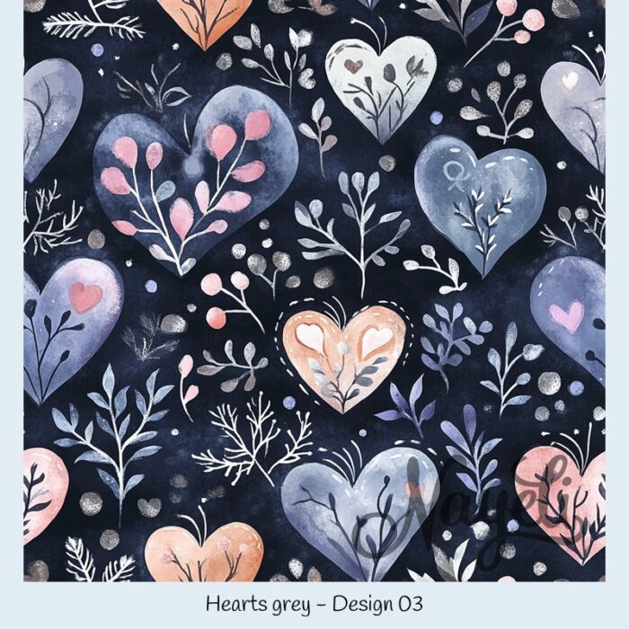 Hearts grey – Bild 4