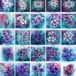 Mandala Lillies intense