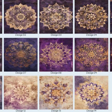 Mandala Purple
