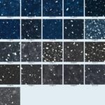 Speckles blue and grey