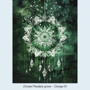 Dream Mandala green – Bild 2