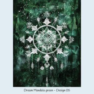 Dream Mandala green – Bild 6