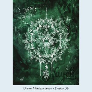 Dream Mandala green – Bild 7