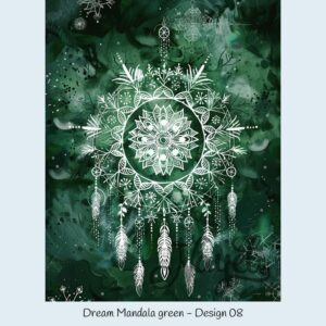Dream Mandala green – Bild 9