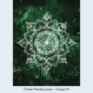 Dream Mandala green – Bild 10