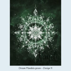 Dream Mandala green – Bild 12