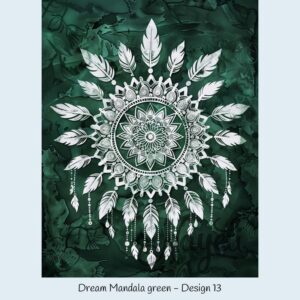 Dream Mandala green – Bild 14