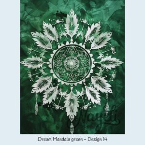 Dream Mandala green – Bild 15