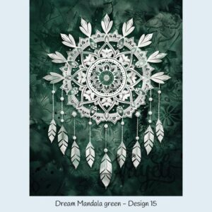 Dream Mandala green – Bild 16
