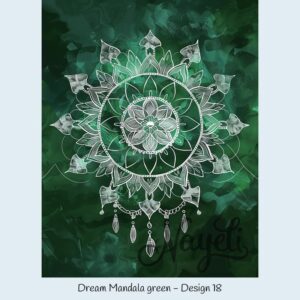 Dream Mandala green – Bild 19
