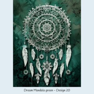Dream Mandala green – Bild 21