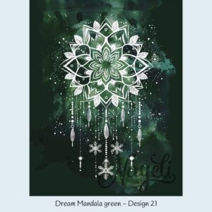 Dream Mandala green – Bild 22